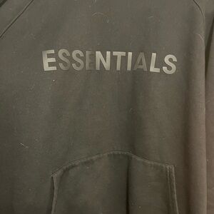 Small Essentials hoodie black